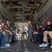 Civic Partners in Leadership fly C-130H aircraft during tour