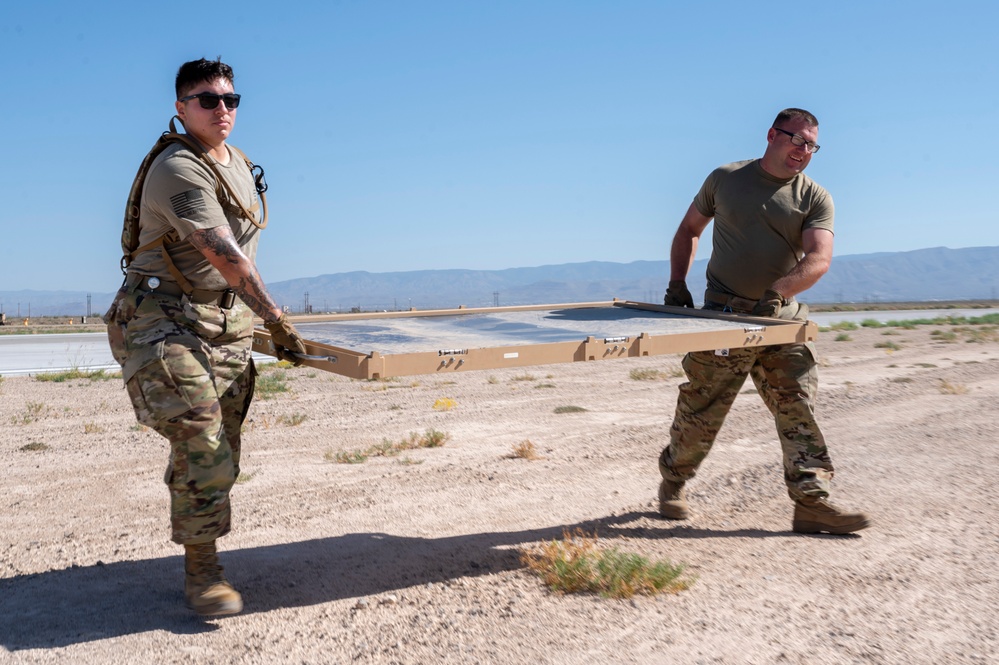 BEAR Base Airmen conduct Operation TRAILBLAZER