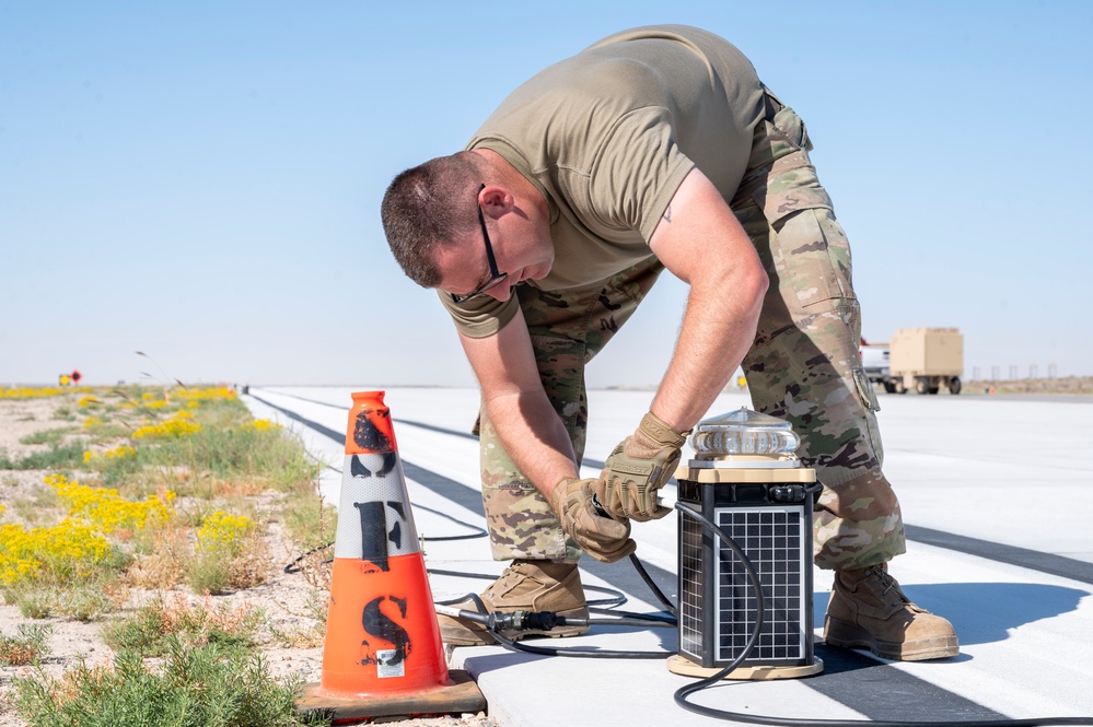 BEAR Base Airmen conduct Operation TRAILBLAZER