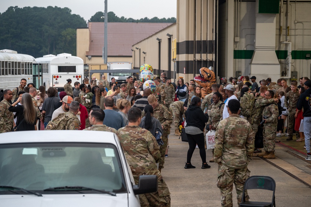 4th Fighter Wing Airmen return from deployment