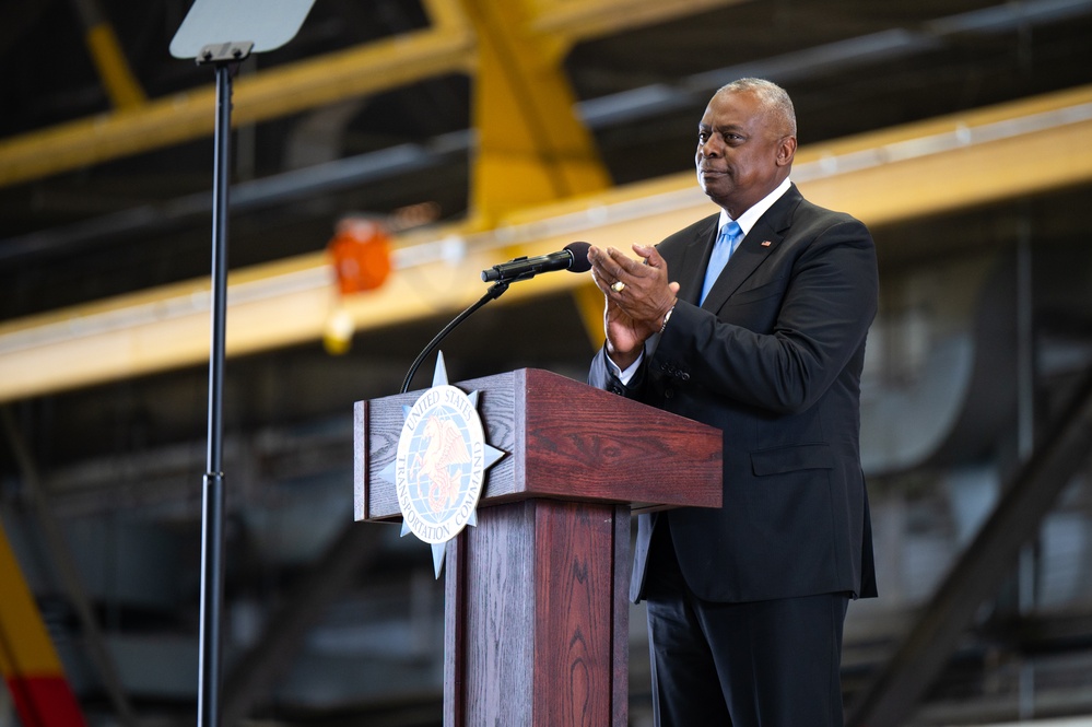 USTRANSCOM Change of Command