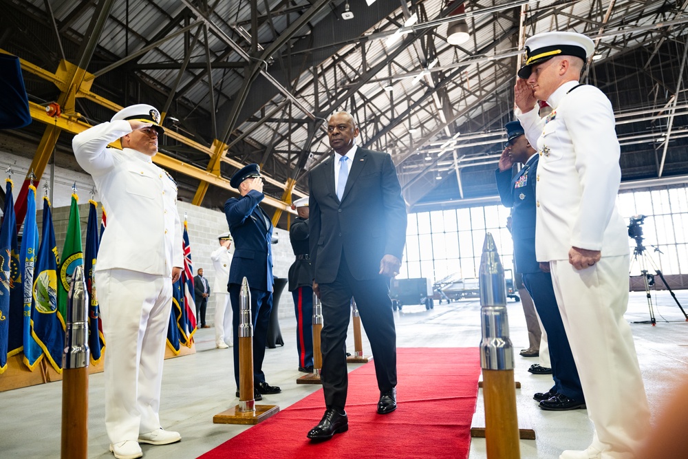 USTRANSCOM Change of Command