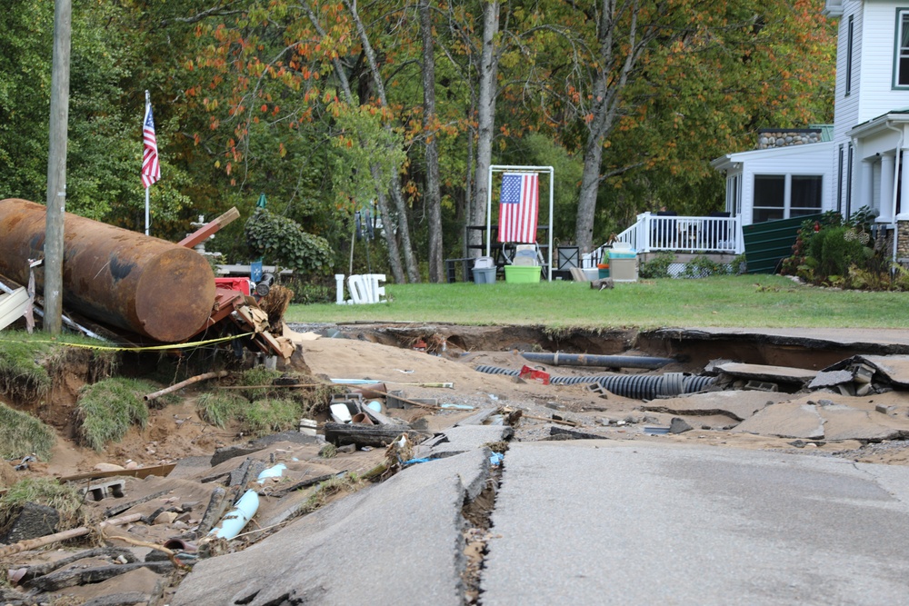 USACE Norfolk District conducts debris assessment engagements in Southwestern Virginia with City, State, and Federal Agencies in support of Tropical Storm Helene disaster response.