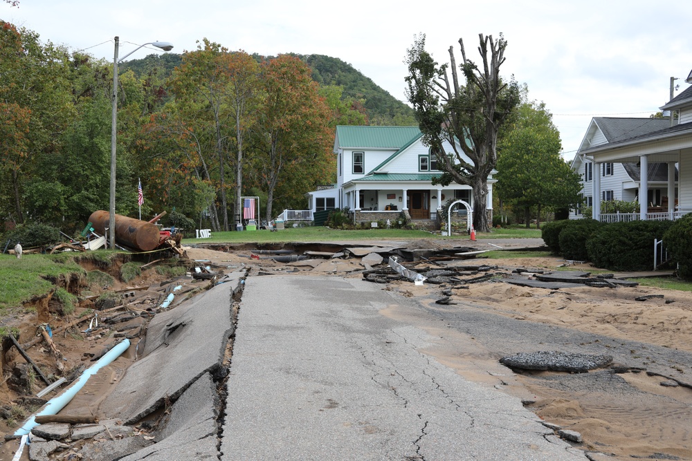 USACE Norfolk District conducts debris assessment engagements in Southwestern Virginia with City, State, and Federal Agencies in support of Tropical Storm Helene disaster response.