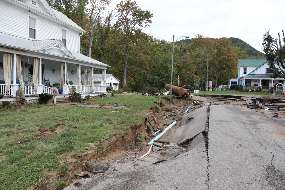 USACE Norfolk District conducts debris assessment engagements in Southwestern Virginia with City, State, and Federal Agencies in support of Tropical Storm Helene disaster response.