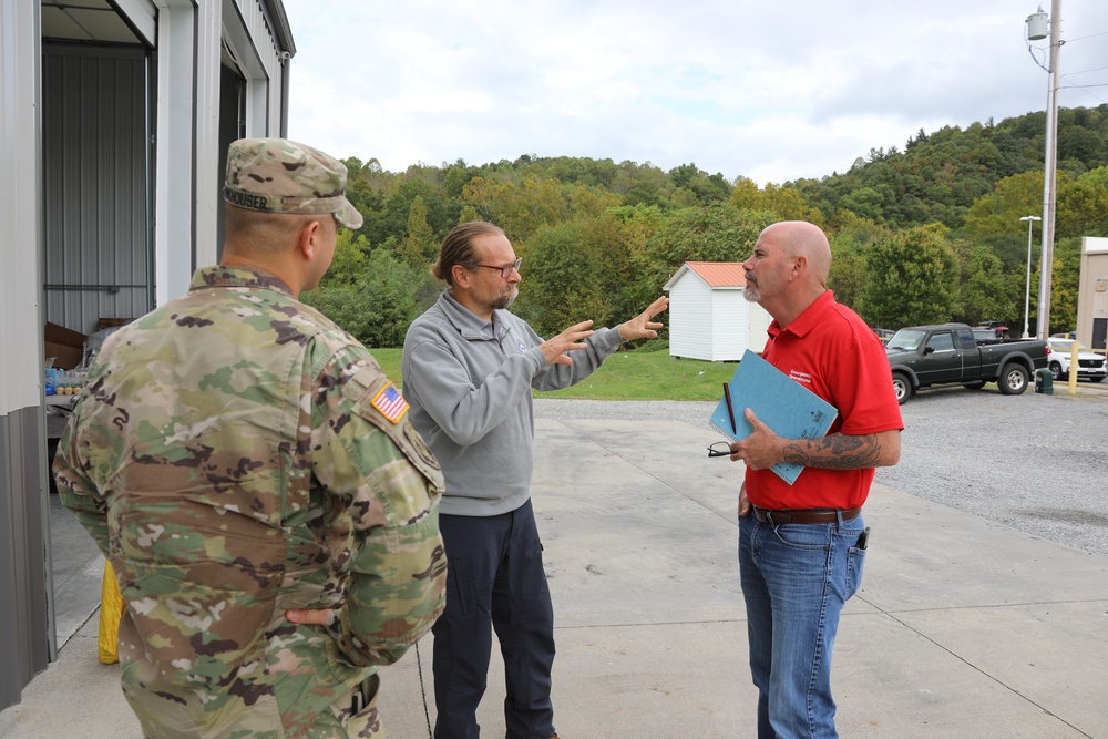 USACE Norfolk District conducts debris assessment engagements in Southwestern Virginia with City, State, and Federal Agencies in support of Tropical Storm Helene disaster response.