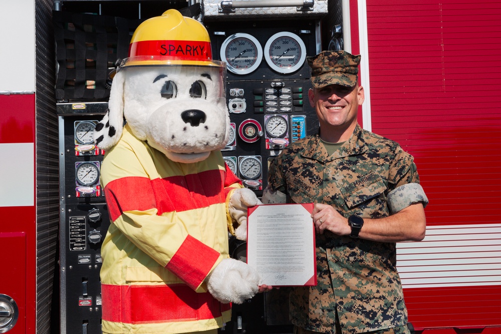 MCB Camp Lejeune 2024 Fire Prevention Week Proclamation