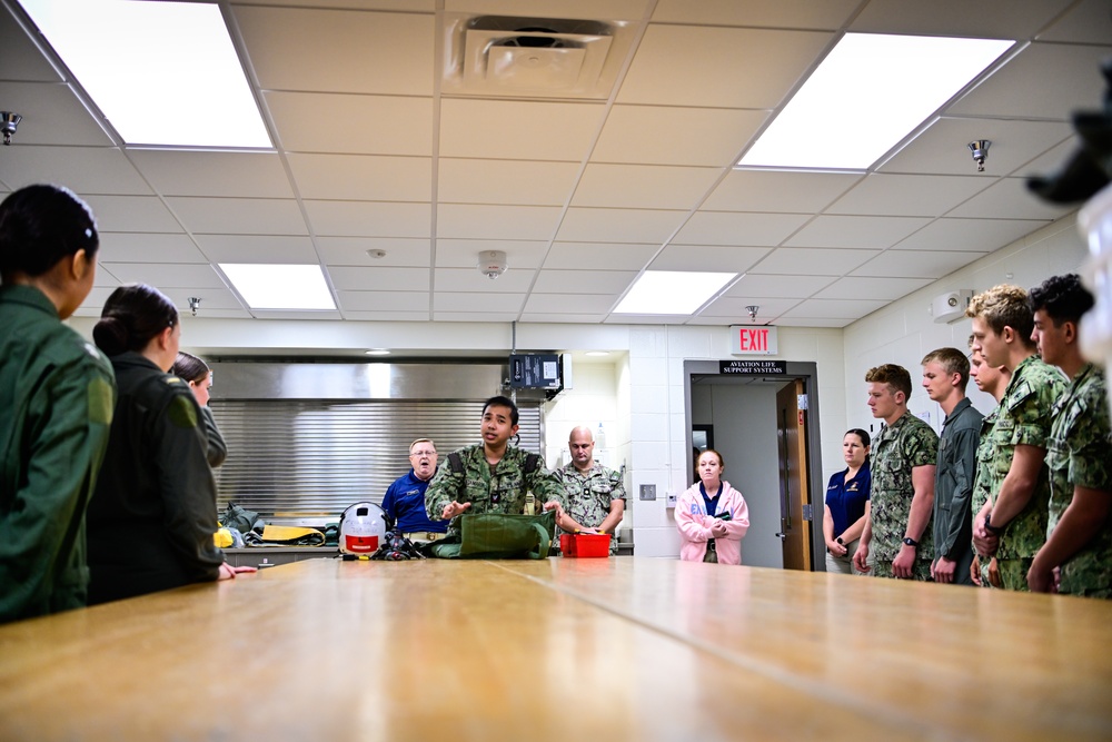 NMOTC hosts Aerospace Medical Training for U.S. Naval Sea Cadets