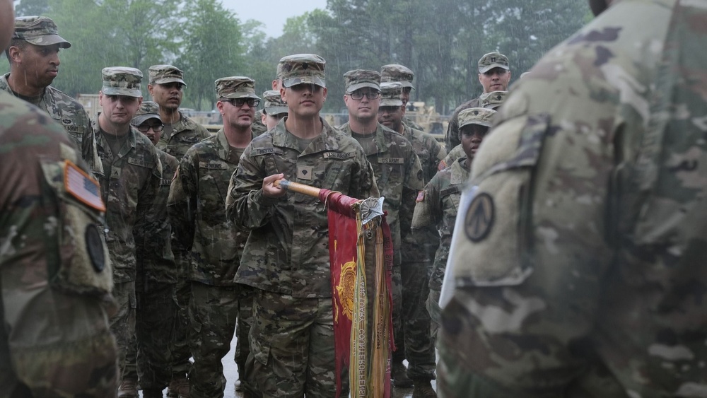 Seasonal flood brings delight to Soldiers in formation