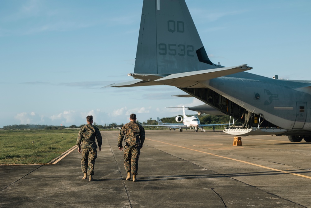 MRF-SEA Marines receive supplies in Laoag to Support Relief Efforts Alongside Philippine Allies