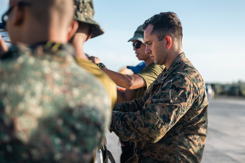 MRF-SEA Marines receive supplies in Laoag to Support Relief Efforts Alongside Philippine Allies