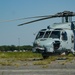 Navy helicopters and support personnel relocate to Maxwell AFB in preparation for Hurricane Milton