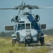 Navy helicopters and support personnel relocate to Maxwell AFB in preparation for Hurricane Milton