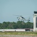 Navy helicopters and support personnel relocate to Maxwell AFB in preparation for Hurricane Milton