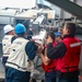 USS George Washington uploads NATO Seasparrow Missile System
