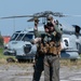 Navy helicopters and support personnel relocate to Maxwell AFB in preparation for Hurricane Milton