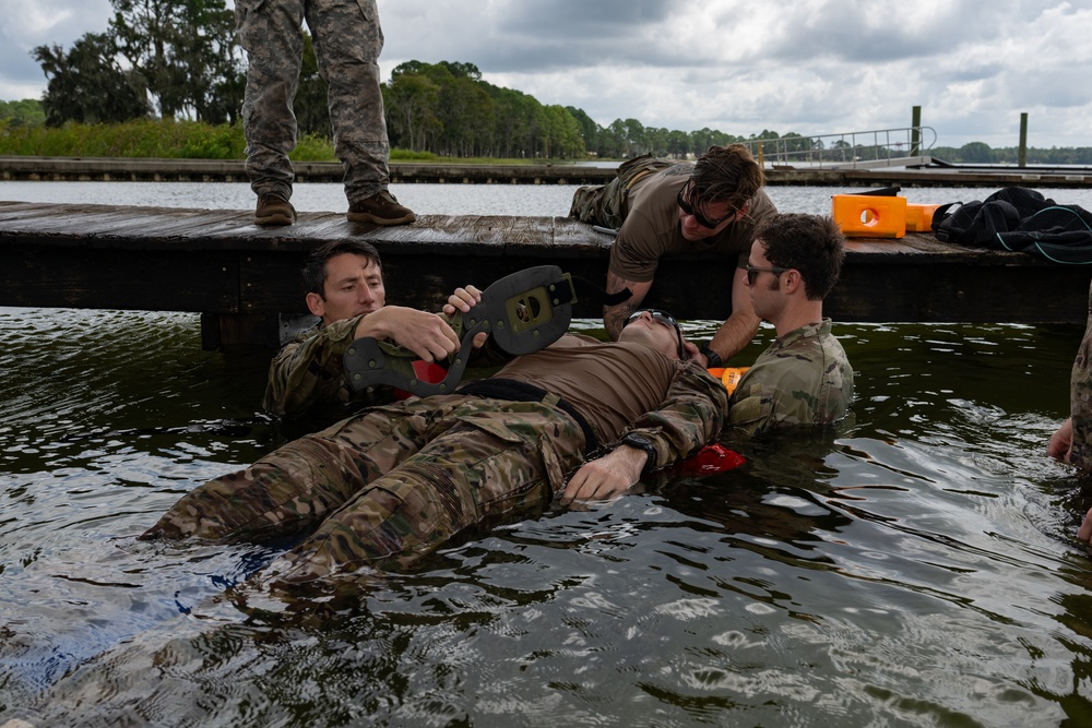 Florida Guardsmen Train for Water Rescues Ahead of Hurricane Milton