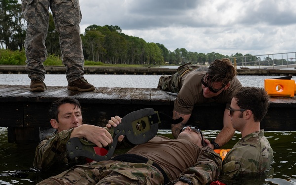 Florida Guardsmen Train for Water Rescues Ahead of Hurricane Milton