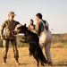 Miss America gets bit by military working dog