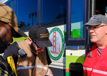 San Francisco Fleet Week works with emergency responders, city departments for disaster response tabletop exercise