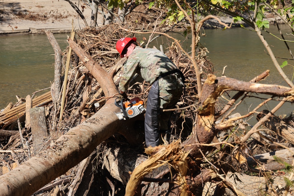 161 Engineer Support Company conduct route clearance