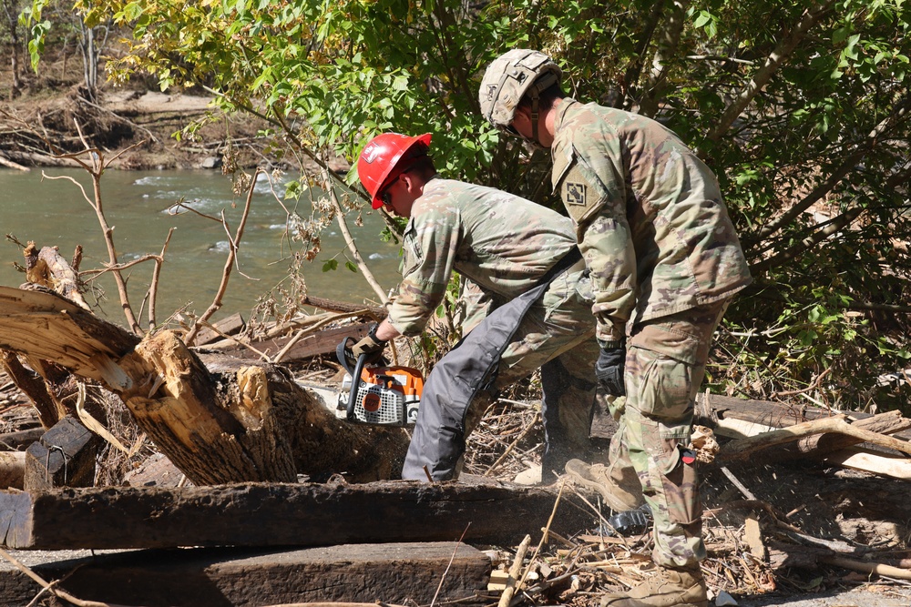 161 Engineer Support Company conduct route clearance