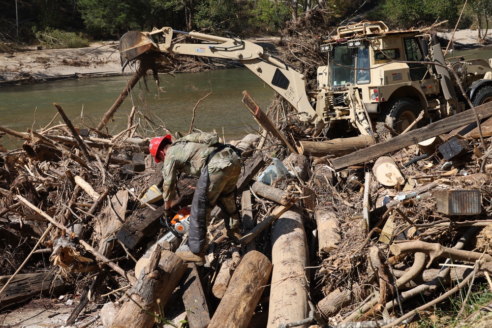 161 Engineer Support Company conduct route clearance