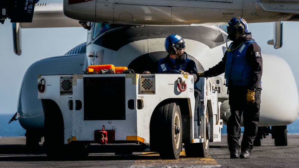 USS George Washington Conducts Flight Operations