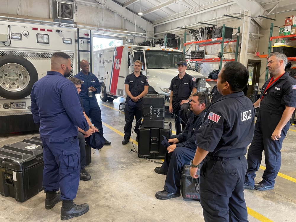 US Coast Guard responds to Hurricane Milton