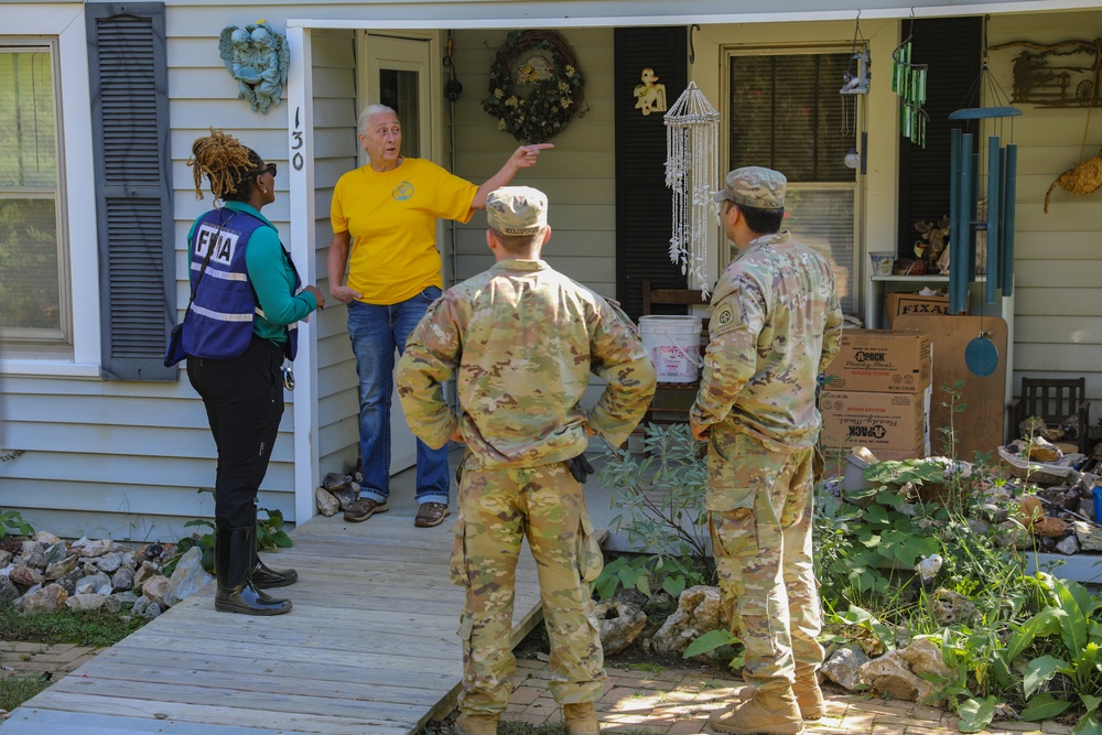 264th Clearance Company conduct humanitarian relief operation