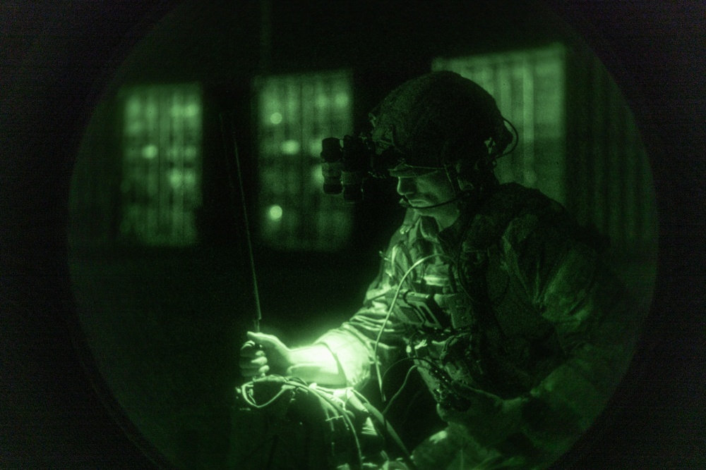 75th Ranger Regiment conducts Air Assault night operation during JPMRC 25-01