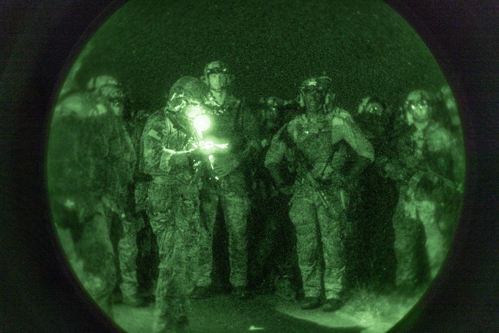 75th Ranger Regiment conducts Air Assault night operation during JPMRC 25-01