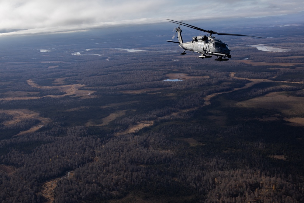 176th Wing Rescue Triad hones skills over Alaska