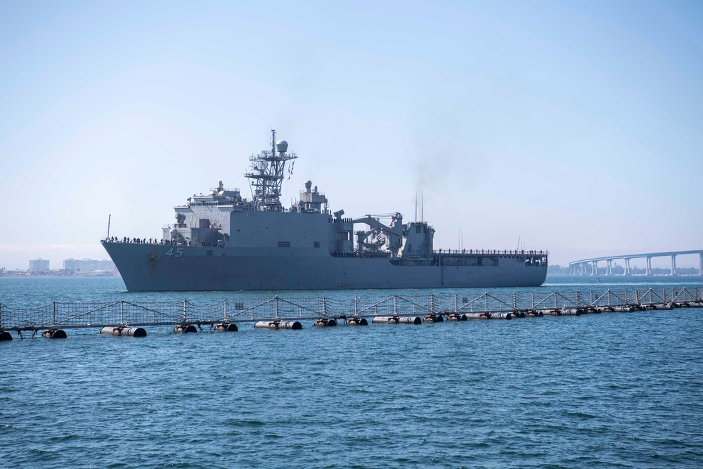 USS Comstock Returns Home After Successful Deployment