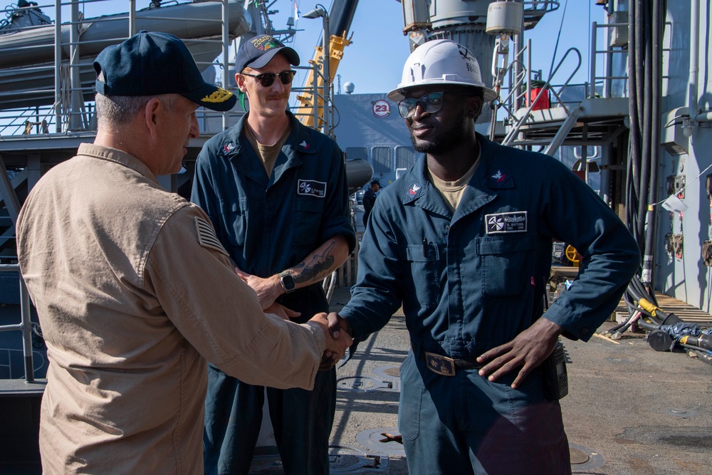 USS Comstock Returns Home After Successful Deployment