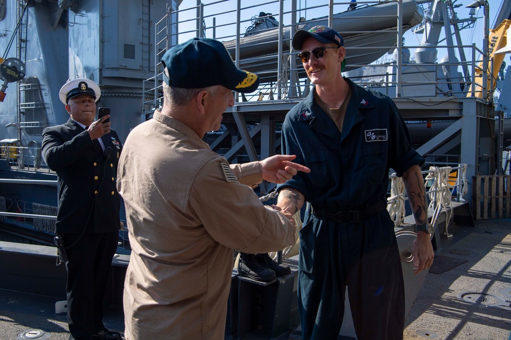 USS Comstock Returns Home After Successful Deployment