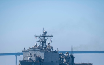 USS Comstock returns to San Diego after Indo-Pacific deployment