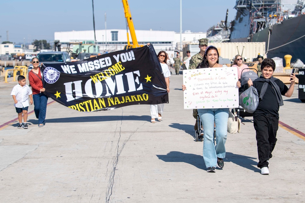 USS Comstock Returns Home After Successful Deployment