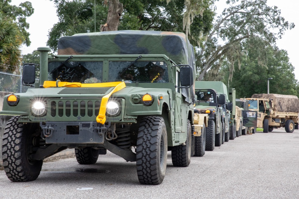 Florida National Guard Prepares for Hurricane Milton