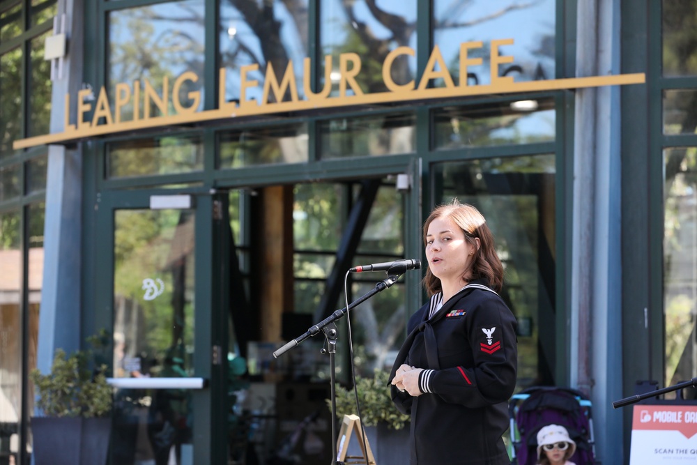 San Francisco Fleet Week 2024: NRSW Woodwind Quintet at San Francisco Zoo