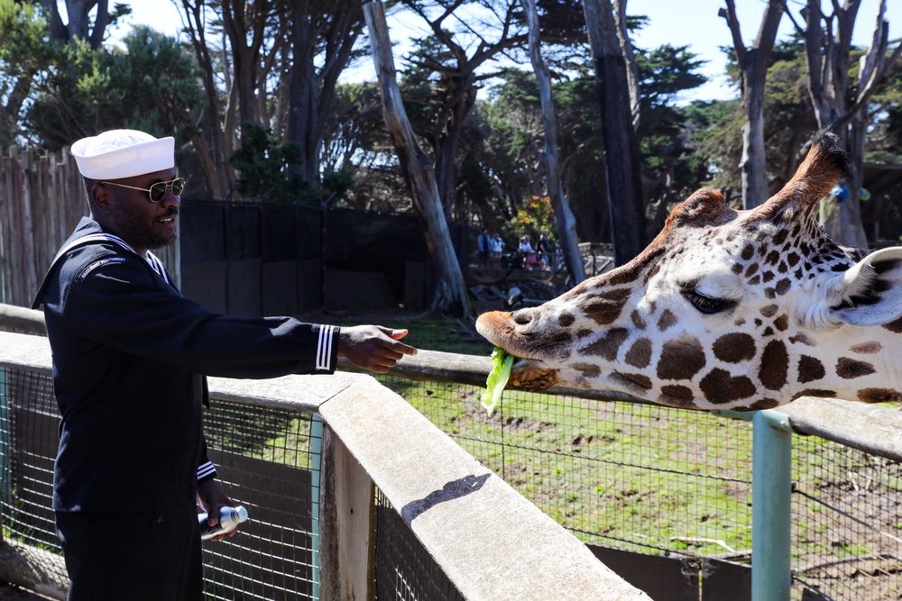 San Francisco Fleet Week 2024: NRSW Woodwind Quintet at San Francisco Zoo