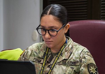 Units of the 927th Combat Sustainment Support Battalion prepare for Hurricane Milton at SLRC