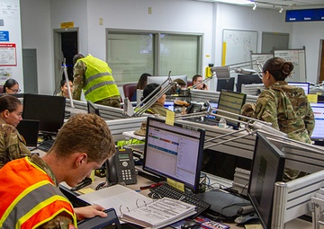 Units of the 927th Combat Sustainment Support Battalion prepare for Hurricane Milton at SLRC