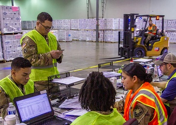 Units of the 927th Combat Sustainment Support Battalion prepare for Hurricane Milton at SLRC