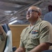 U.S. Armed Service members participate in a San Francisco Fleet Week esports challenge