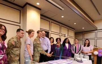 Camp Zama’s ACS, leadership kick off Domestic Violence Awareness Month