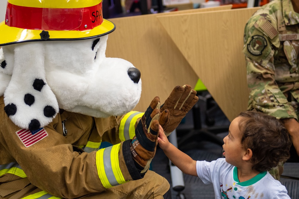 Sparky kicks off Fire Prevention Week 24