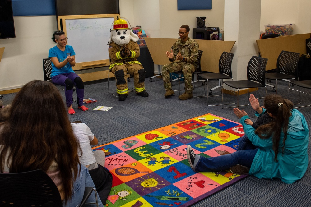 Sparky kicks off Fire Prevention Week 24