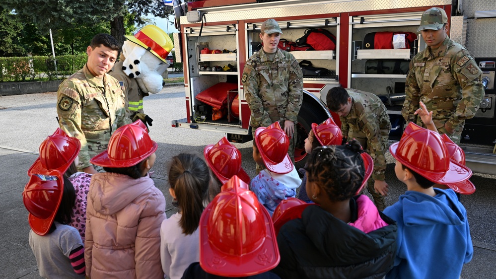 Sparky kicks off Fire Prevention Week 24