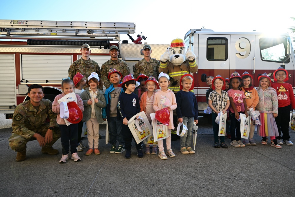 Sparky kicks off Fire Prevention Week 24